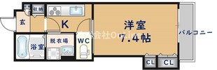 クリエオーレ長瀬の物件間取画像